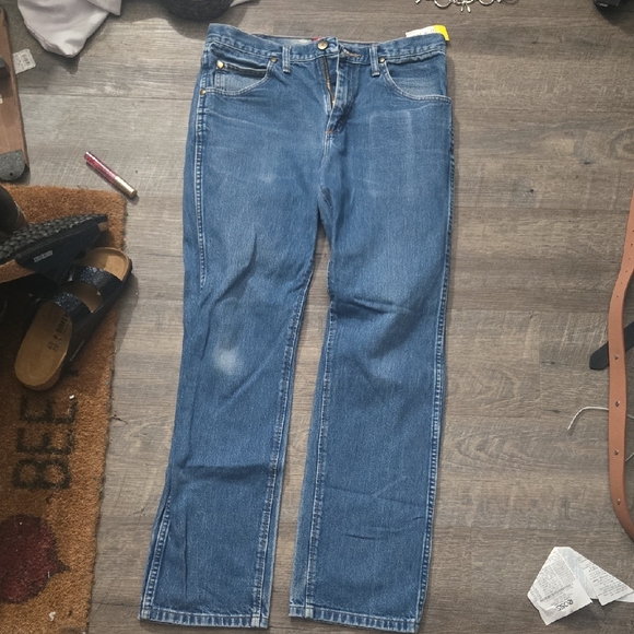 Wrangler Men's Slim Fit Bootcut Jeans 32 × 32 - Picture 1 of 4